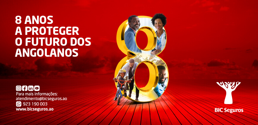 8 anos a proteger o futuro dos angolanos