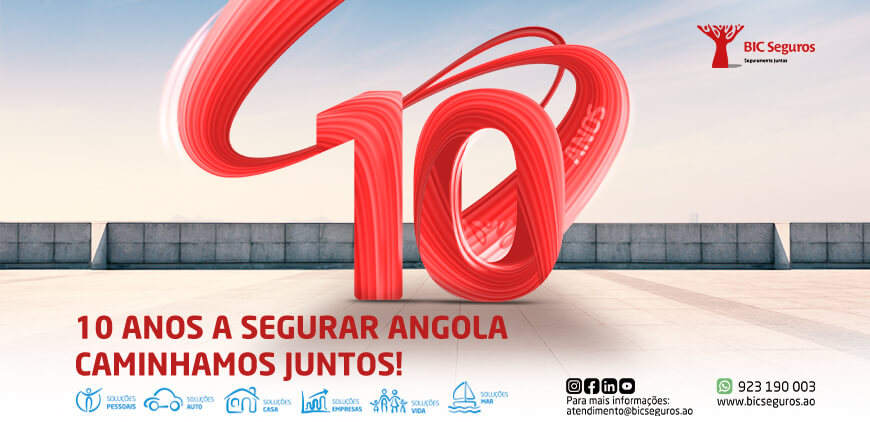 10 anos a segurar Angola - Caminhamos juntos!